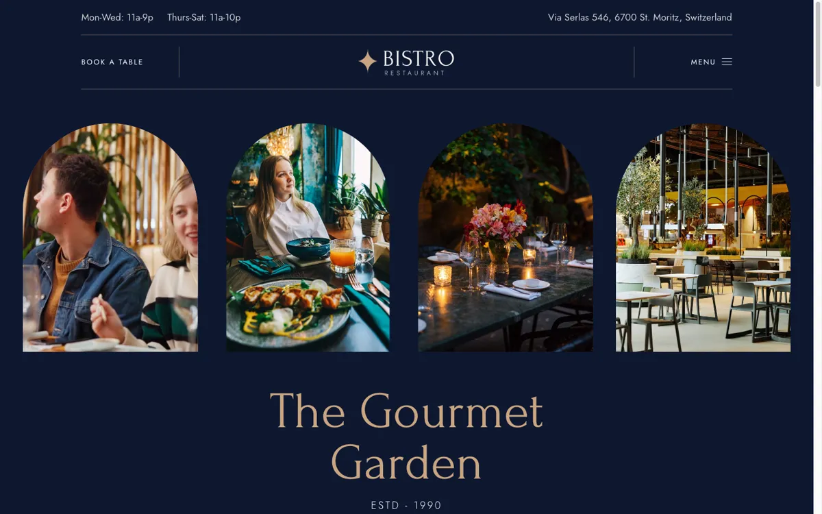 Gran Salón, live homepage preview